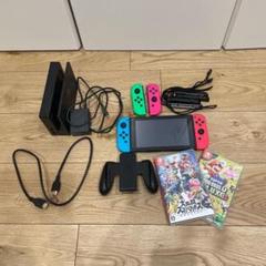 Nintend Switch本体 カセット、ジョイコン付き