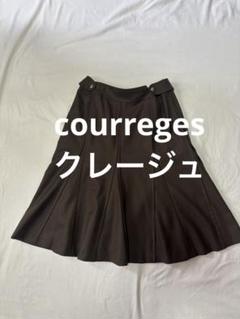 courreges クレージュスカート　ブラウンのサムネイル