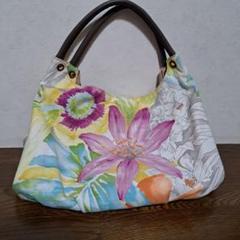 Monet　paris　花柄　トートバッグ　ショルダーバッグ