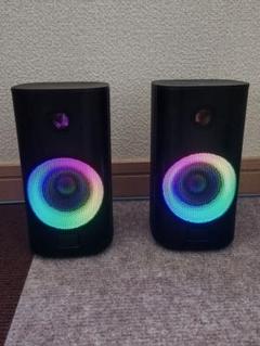 GRAV リングLEDペアスピーカー　GRV-BS03LB