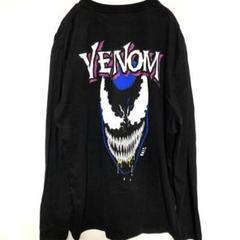 ヴェノム XLサイズ BAIT × MARVEL VENOM ロンT ブラック
