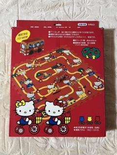 平成レトロ　希少✨ハローキティ　ソフトレール バス付き　キティパネル　マット