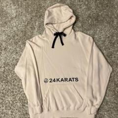 24karats - 【専用】24karat  パーカー  新品 XLARGE - 24KARATS × X-LARGE ブラック ベロア セットアップ