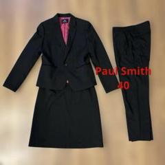 【Paul Smith】ブラックスーツ（ジャケット・スカート・パンツセット）のサムネイル