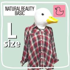 1336♡NATURAL BEAUTY BASIC♡トップス♡シャツ　ブラウス