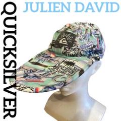 "QUICK SILVER x JULIEN DAVID"ロングビル　キャップ