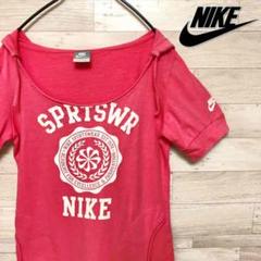 ♕♛✨NIKE 風車ロゴ フード Tシャツ ✨♛♕