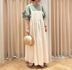 タグ付未使用 定価5万円 t.b センソユニコ 総柄 フリル