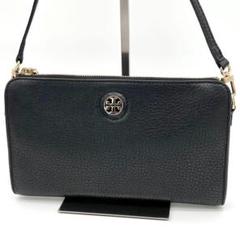 【美品】ToryBurch ポシェット サコッシュ ショルダーバッグ ブラック
