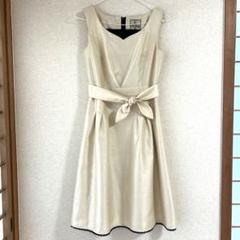 【ホコモモラ♡ノースリーブ膝丈ワンピース】サイズ40
