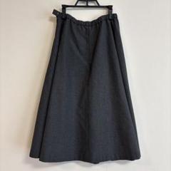 美品⭐︎ URBAN RESEARCH DOORS グレー ロングフレアスカート