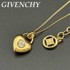 GIVENCHY ネックレス ハート ラインストーン ゴールド 2WAY パール GIVENCHY ネックレス ハート ラインストーン ゴールド 2WAY
