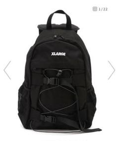 XLARGE ブラック バックパック