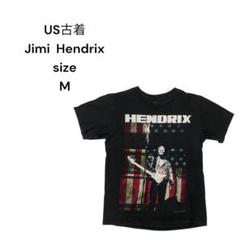 【US古着】Jimi Hendrix 公式バンドTシャツ Mサイズ黒