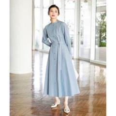 DT☆Intrend「2ESTASI」真夏も快適リネン フレアシャツドレス オーセンティックドレスT リラックス / Authentic Dress T Relax