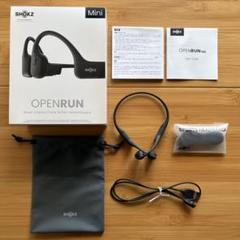 SHOKZ OpenRun S803 ブラック 骨伝導イヤホン OPENRUN Black SHOKZ 骨伝導イヤホン Bluetooth V5.1、マルチ