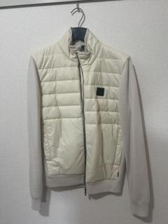 BOSS アイボリー パデッドジャケット