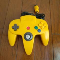 ニンテンドー64コントローラー 黄色 ゲームコントローラ