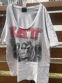 超人気の雑貨店 Tシャツ バンT ロック RATT ラット 希少 激レア M 80s 90s ミュージシャン
