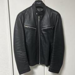 【希少】ルイヴィトンLV（S）レザージャケット/ライダース/羊革シルク/ブルゾン LOUIS VUITTON 【新品同様 S品】 ルイヴィトン 2018年 レザー