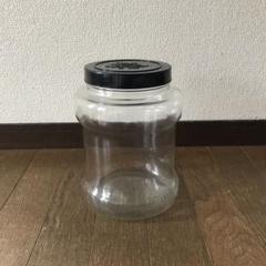 古道具 気泡たっぷり古ガラスの海苔瓶（駄菓子瓶） - [Sold Out
