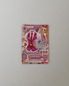 アイカツカード　ピンクステージ　稼働前 アイカツ 稼働前 ピンクステージ コーデ 星宮いちご 非売品