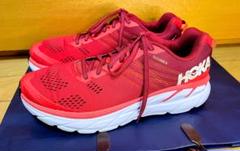 美品軽量通気性HOKAホカオネオネスニーカークリフトン6ランニングシューズ28㎝