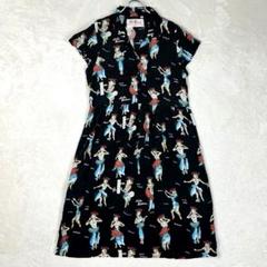 完売品レアアロハブロッサム極楽鳥花ワンピーステキスタイル