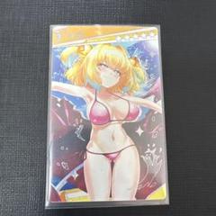 【PSA10】シロ ビキニ(白) ボンバーガール カードコネクト ボンバーガール カードコネクトシロ 白水着(青ストライプ