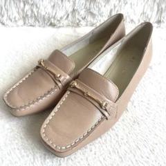 美品✨リーガル ビットローファー モカシン ベージュ 22.5㎝