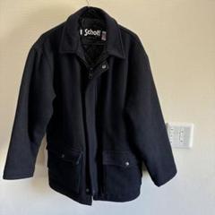 【希少サイズ✨】SCHOTT ショット ピーコート ウールコート 42 ネイビー Schott N.Y.C ショット レディース ピーコート 742SB BOYS