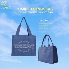 KERRIST デニム トートバッグ キャップ セット 未使用品 KERRIST デニム トートバッグ キャップ セット 未使用品 - メルカリ