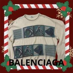 OLD BALENCIAGA エスニック模様 ニット M 1716818457.jpg