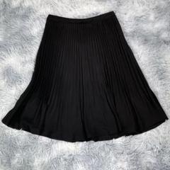 Ruede B【1】ミディ丈スカート　ブラック　小さいサイズ　レディース