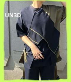 UN3D ターンオーバーカットTシャツ ¥29,700