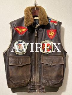 希少✨️AVIREX キルティング ライダース レザー ジャケット 牛革 XL AVIREX Retro Grade レトログレード シープレザー ダブル