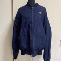 ラコステ　中綿ブルゾン　コート　メタルロゴ　ベージュ　ゆるダボ　90s 希少古着 2025年最新】LACOSTE メンズ ジャンパー・ブルゾンの人気