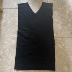 ❤️美品❤️YOKO CHAN ブラックノースリーブワンピース 38