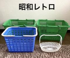 人気】 昭和レトロ かごバッグ 複数カラー有り かごバッグ 取手2