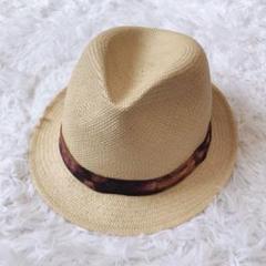 人気完売⭕️希少　ポールスミス ストローハット　オシャレ　麦わら帽子　中折れ　日本