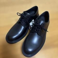 ZARA レザーダービーシューズ