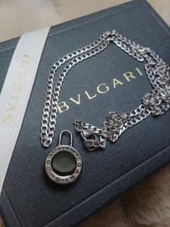 美品BVLGARI キーリング/ネックレス/シルバー925/チェーン&箱付き j0007br-1.jpg