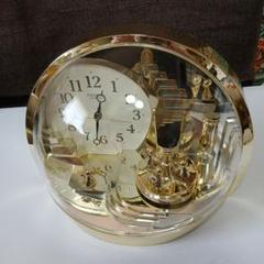 殿堂 置き時計 天使 薔薇 アンティーク 新品 箱入り CITIZEN