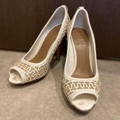お値下げ！【新品・未使用】トリーバーチTory Burch オープントゥヒール 2025年最新】Tory Burch つま先：オープントゥ レディース