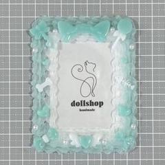 トレカケース ホイップデコ 猫耳 ネコ グリーン メイド
