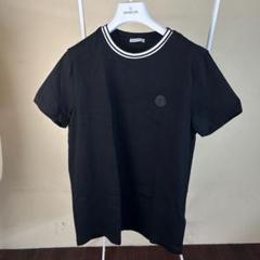 美品● モンクレール 上下セット ジャージ トリコロール ワッペン 半袖パンツ 美品レア】MONCLER モンクレールラバーワッペン半袖Tシャツ
