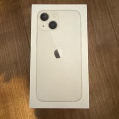 【本体以外】Apple iPhone 13 mini ホワイト ※付属品あり