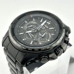 カシオ エディフィス EQW-T720 ブラック Edifice Black Label Atomic Solar Chronograph EQW-T720DC