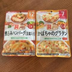 WAKODO かぼちゃのグラタン 1パック 煮込みハンバーグ　1パック　セット