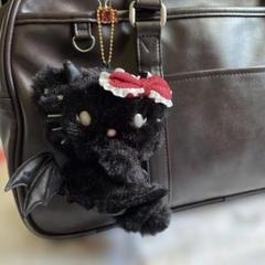 希少レア　ハローキティ　小悪魔　ぬいぐるみ　デビル　平成レトロ　ゴスロリ サンリオ(SANRIO) ぬいぐるみ 小悪魔(天使小悪魔デザイン